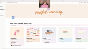 2024 💻 Heart Work Planning System Notion Hub