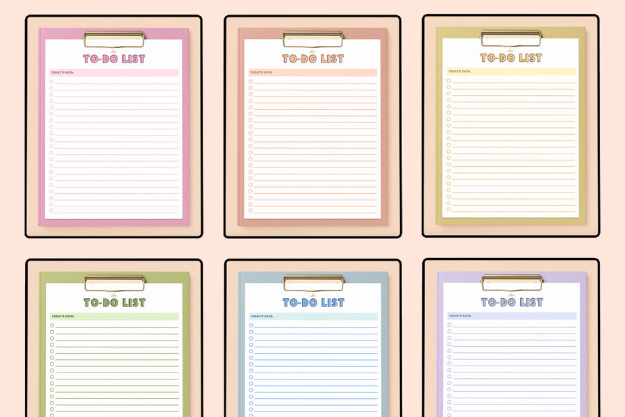 The Everyday Clipboard To Do List