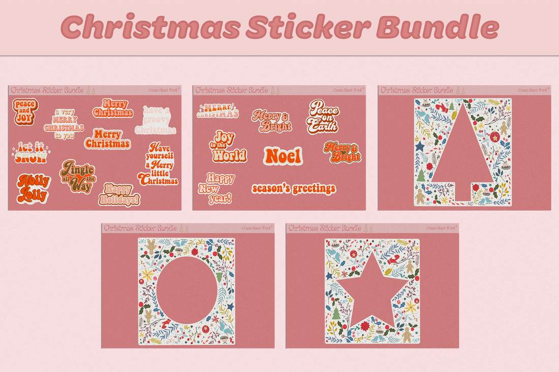 Christmas Sticker Bundle