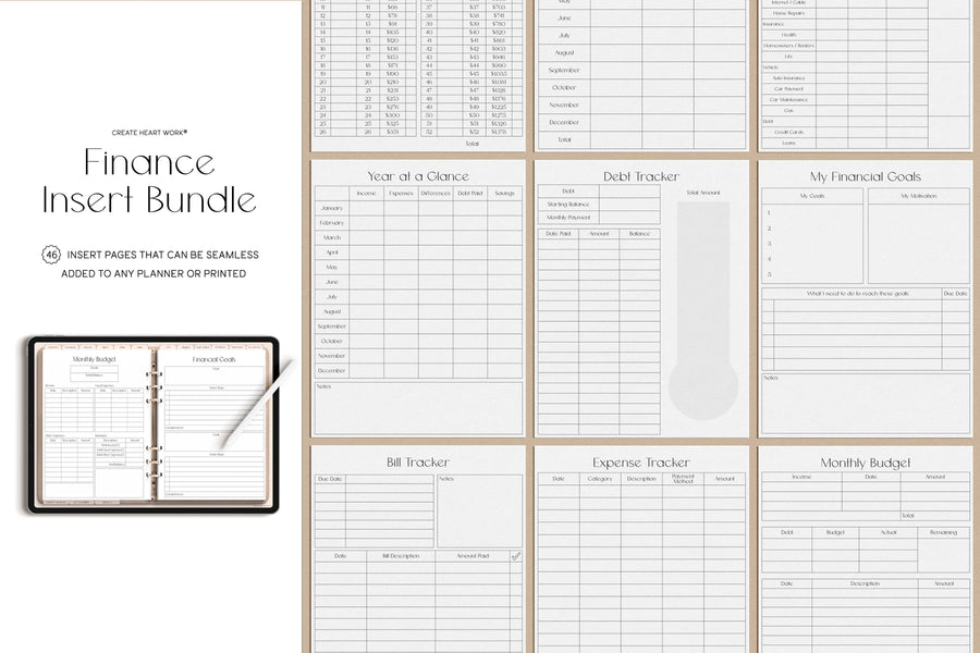 Finance Inserts