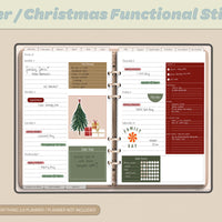 Christmas / Winter Functional Stickers