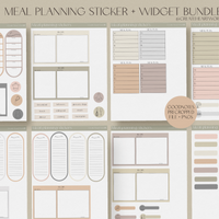 Meal Planning Stickers