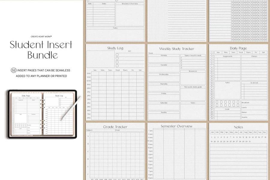 Student Inserts