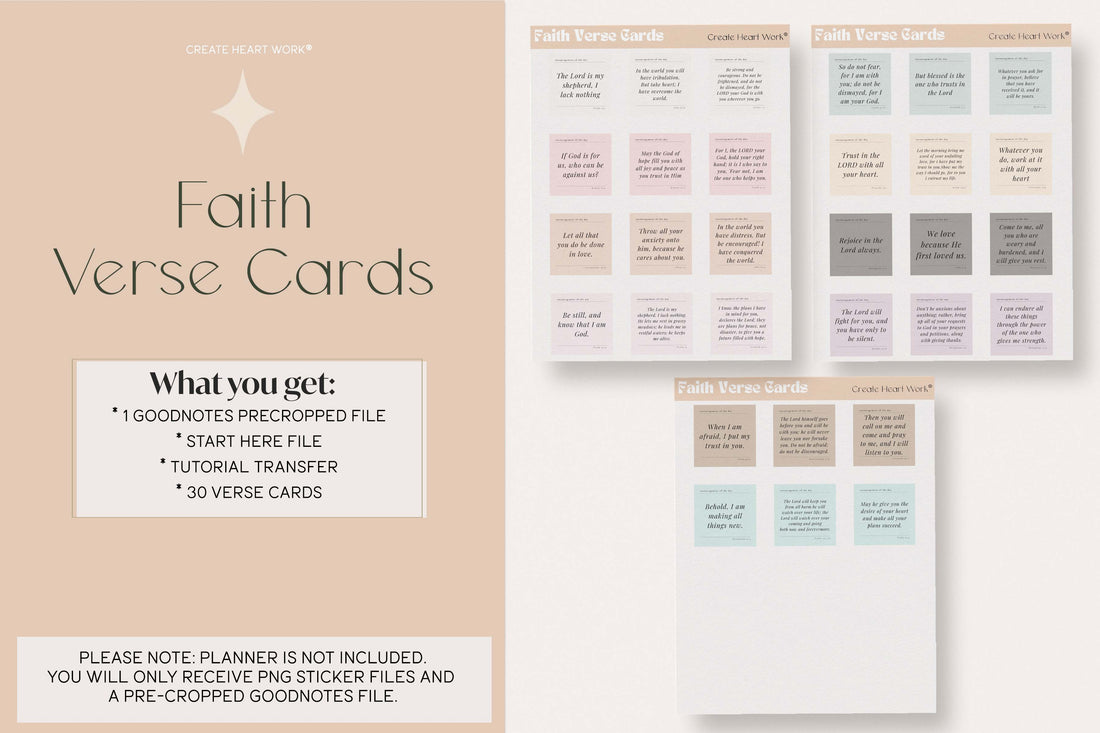 Faith Verse Cards