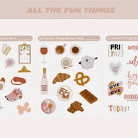 All the Fun Things Sticker Pack