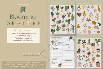 Blooming Sticker Pack