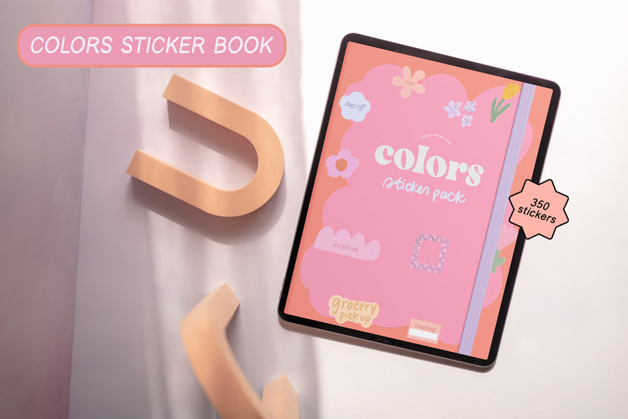 2023 Colors Sticker Book